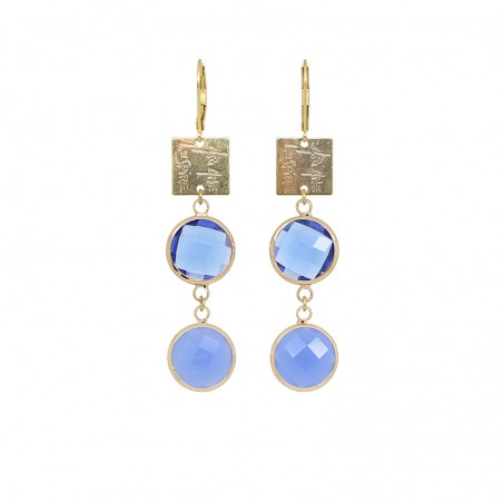 'FOFO 02' earrings BLUE