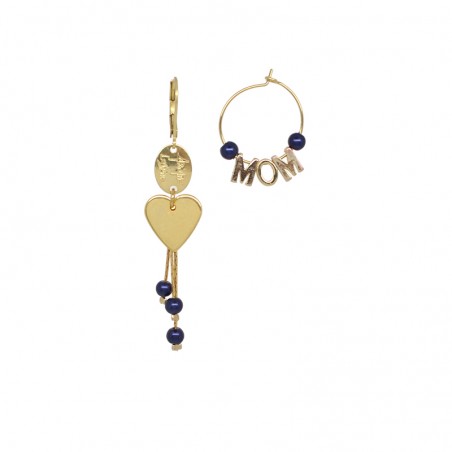 Creole 'MOM 01' earrings