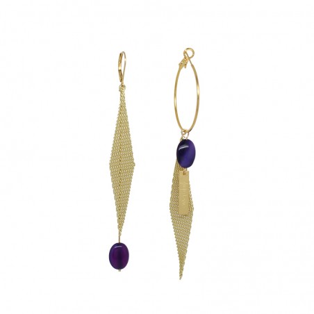 'PERCI 01' creoles earrings