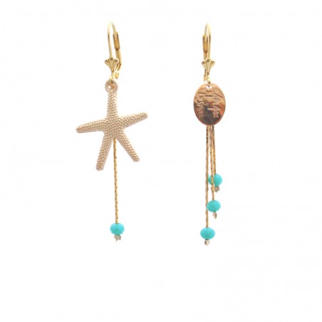 boucles d'oreille Etoile de...