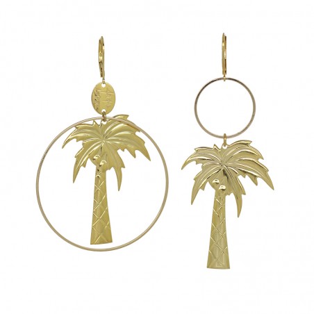 Boucles d'oreille 'PALM 03'