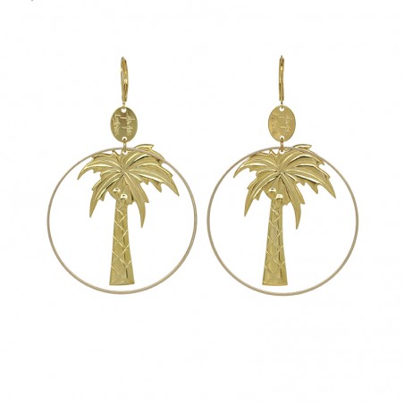 Boucles d'oreille 'PALM 04'