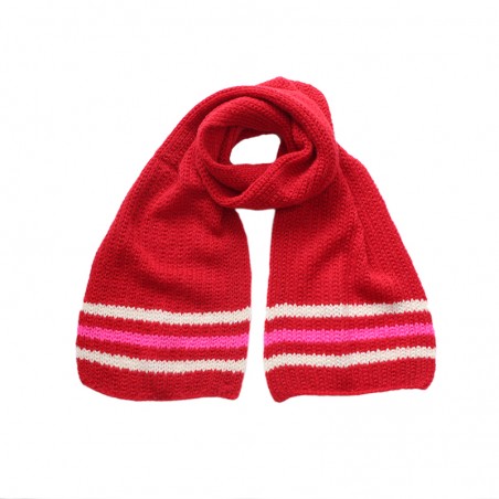Rouge 'CORTO' scarf