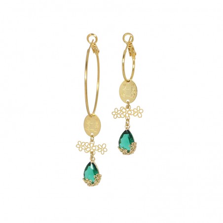 'GIPSY 01' creole earrings