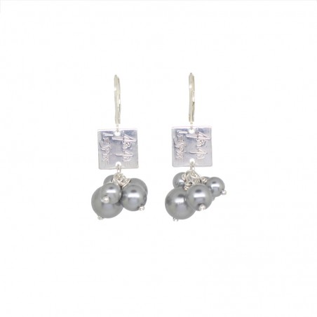 Boucles d'oreille 'BUBBLY 04'