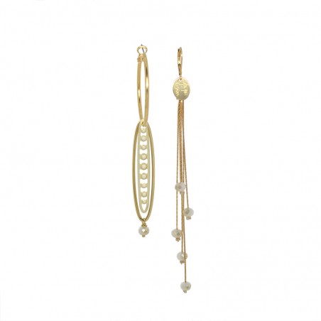 'DOTY 01' creole earrings