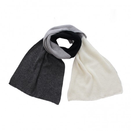 Anthracite 'MIKADO' scarf
