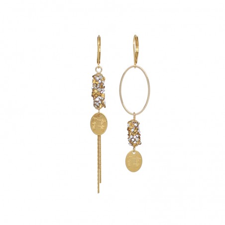 Boucles d'oreille 'CAVIAR 01'