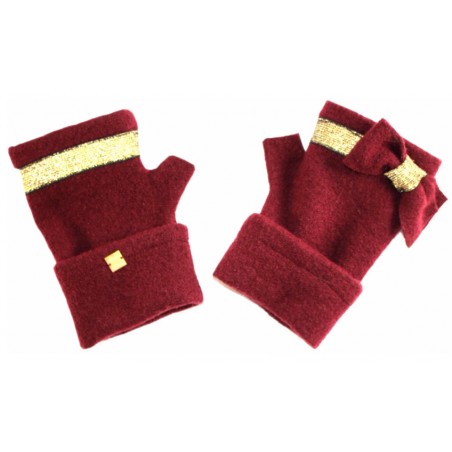 'Angèle' fingerless gloves