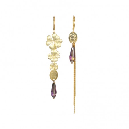 Boucles d'oreille 'TREFLE 03'