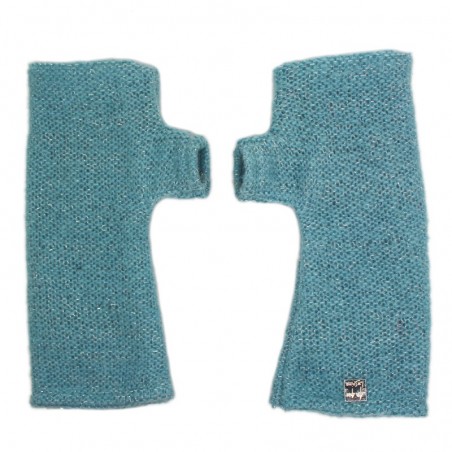 'LOU' short fingerless gloves