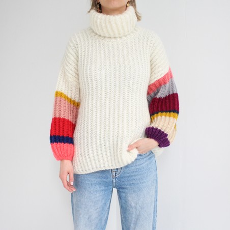 Pull col roulé LENA