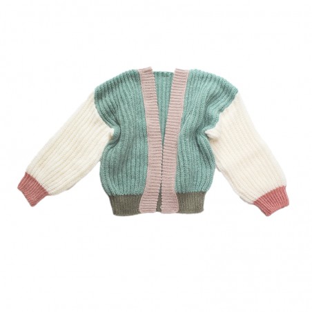 Knitted vert de gris 'LOLI'...