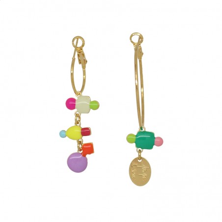 Creole 'COSMO 02' earrings