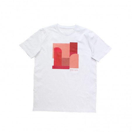 Red 'COSMOPOLITE' t-shirt