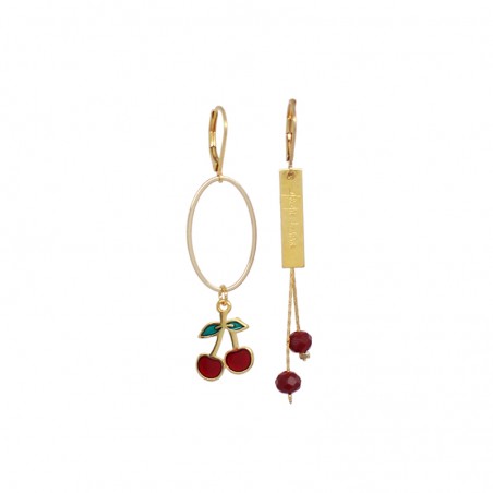 Boucles d'oreille 'CHERRY 01'