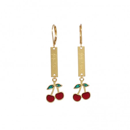 Boucles d'oreille 'CHERRY 04'