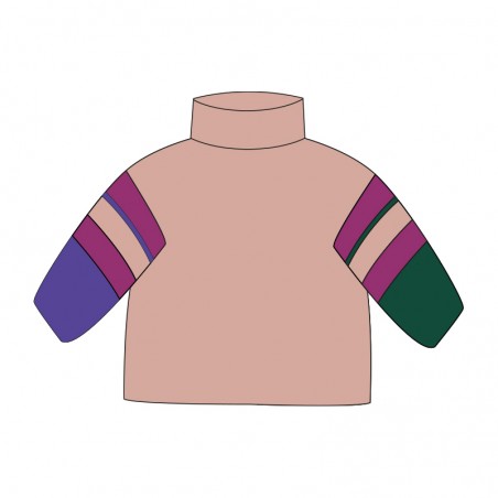 'TOPOLI' turtleneck pullover