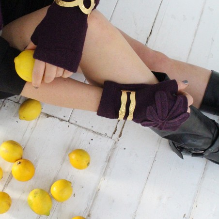 'MATHYS' fingerless gloves