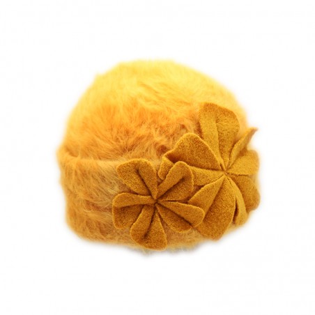 Bonnet angora VIOLAINE