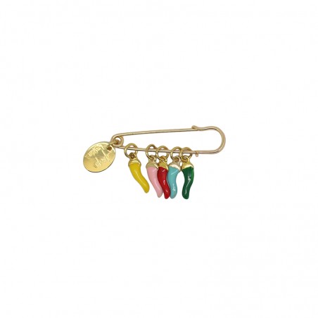 Broche épingle PIMENT