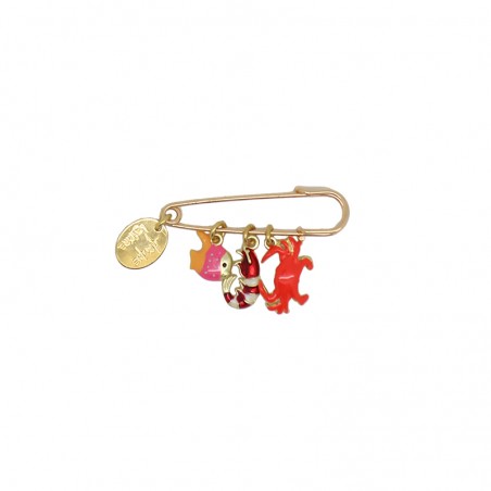 Broche épingle FISH