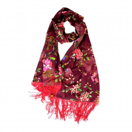 garnet 'Hana' scarf