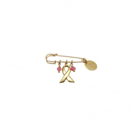Broche épingle THINK PINK 01