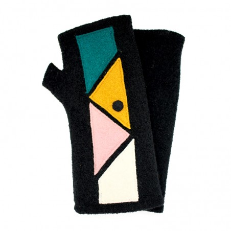 'Arty' fingerless gloves -...