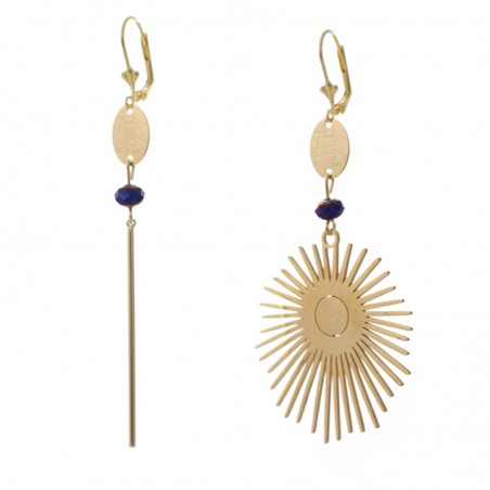 boucles d'oreille Sun