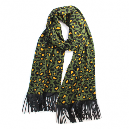 kaki 'Jane' scarf