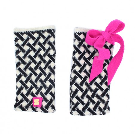 'POP' fingerless gloves