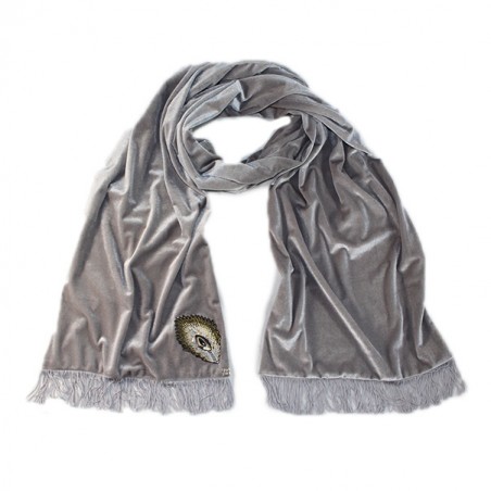 'PLUMI' SCARF velvet