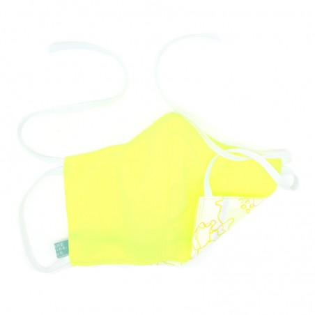 yellow 'Fluo' mask