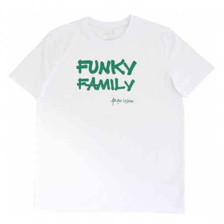 green - 'Funky Family' t-shirt
