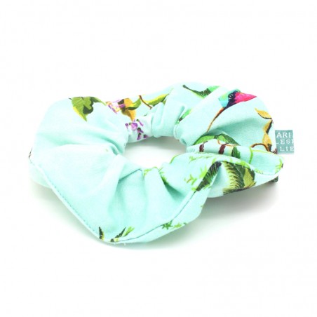 turquoise 'Hana' Scrunchie