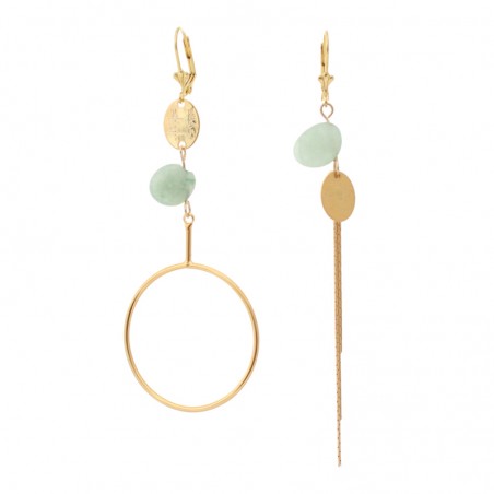 'Galets 4' earrings