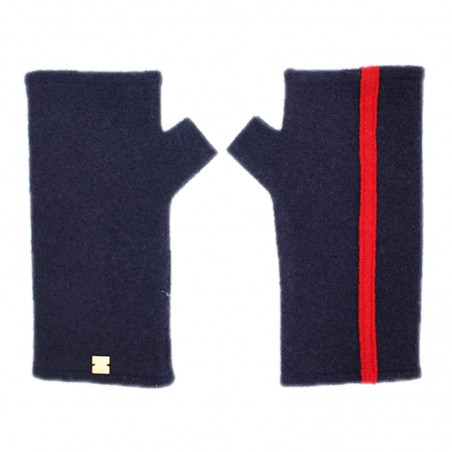 'Serge' fingerless gloves