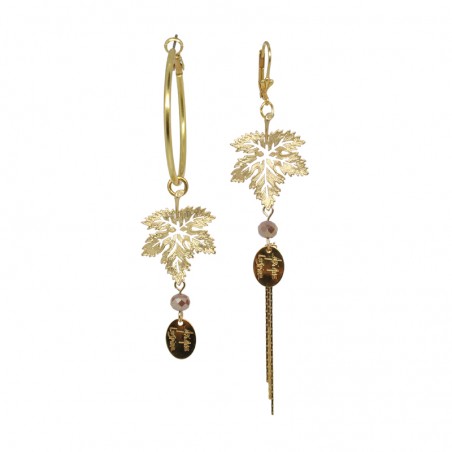 'ERA 3' creole earrings
