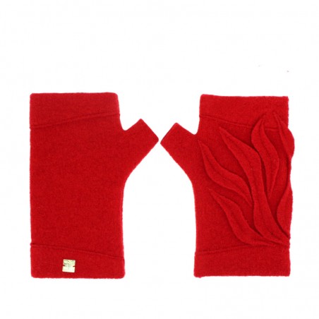 'DEVIL' fingerless gloves