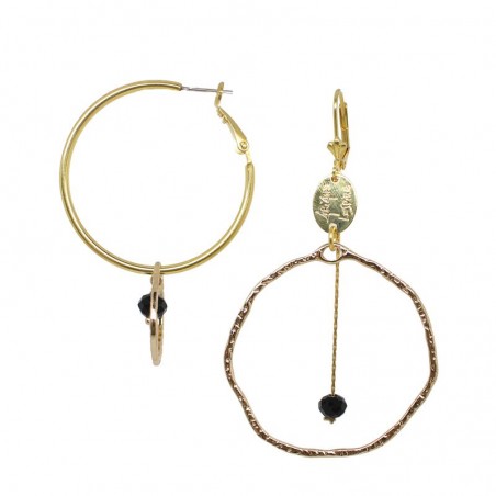 'BOXO' creoles earrings