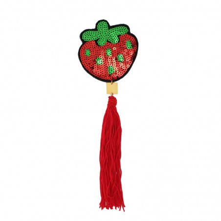 'FRUITY strawberry' brooch