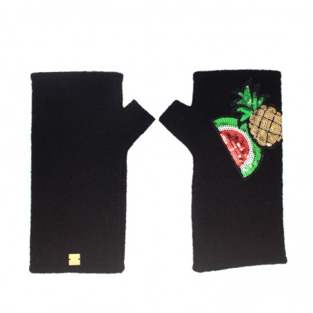 'FRUITY' fingerless gloves
