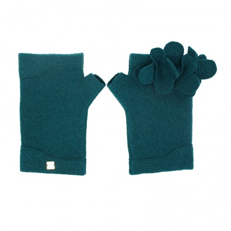 'LEILA' fingerless gloves