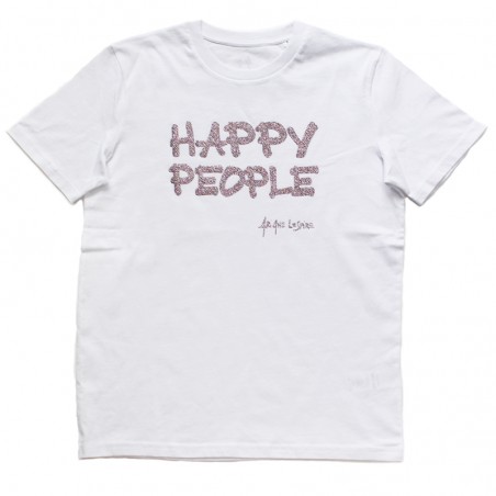 'HAPPY PEOPLE' t-shirt with...