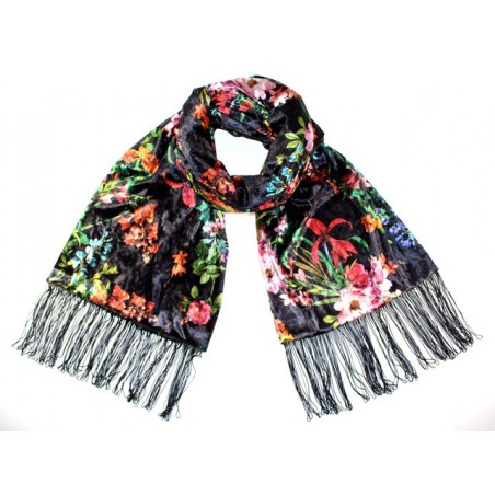 'Hanami' scarf - black color