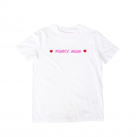 T-shirt Funky Mum red