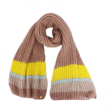 Knitted powder 'OLGA' scarf