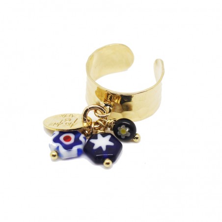 'LOLLI 02' hammered ring