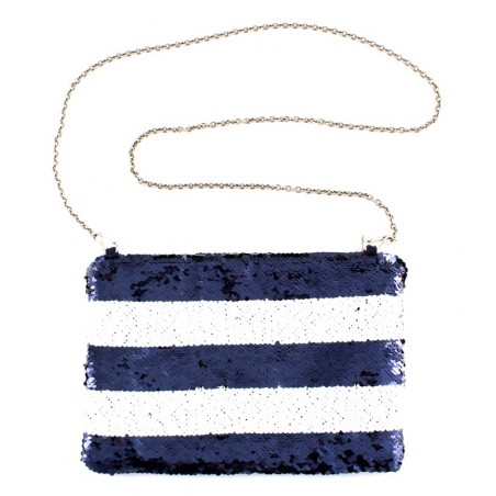 'Marin' purse - marine blue...